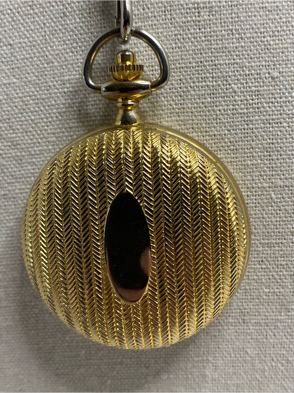 Vintage Majesti Pocket Watch Quartz Japan Movt READ